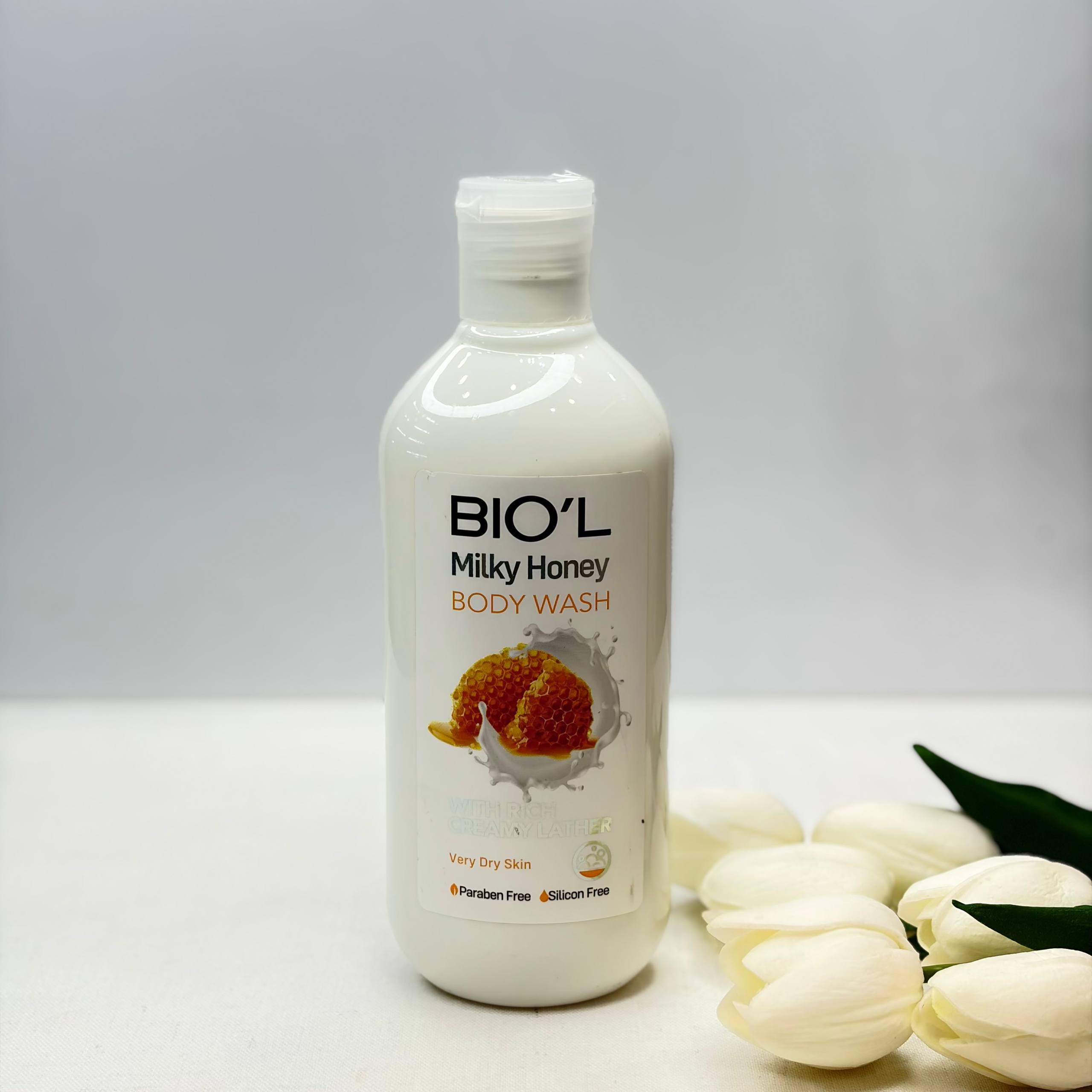 شامپو بدن Biol رایحه شیرعسل بیول