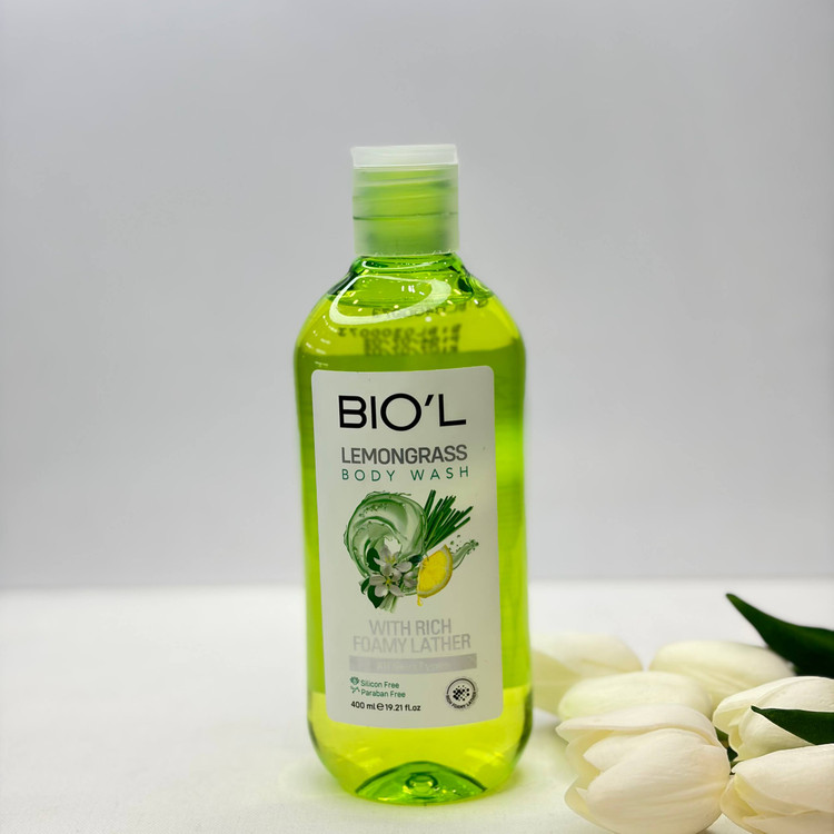 شامپو بدن Biol مدل Lemongrass گیاه به لیمو بیول