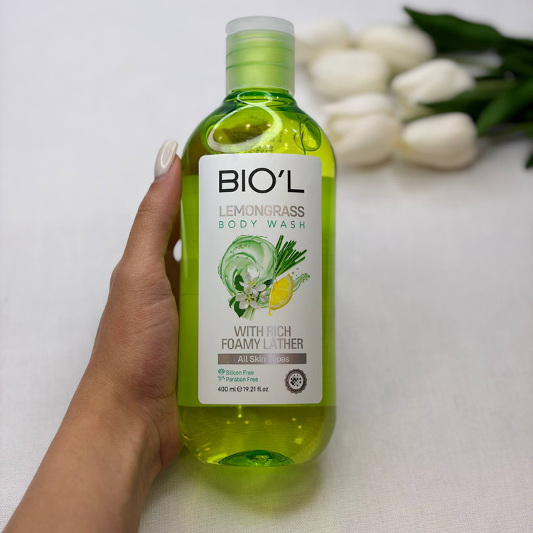 شامپو بدن Biol مدل Lemongrass گیاه به لیمو بیول
