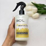 بستنی و لوسیون مرطوب کننده مو(بدون آبکشی) بیول BioL رایحه بیسکوییت 400میل