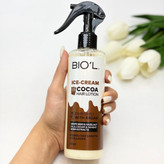 بستنی و لوسیون مناسب موهای آسیب دیده بیول biol (بدون ابکشی)رایحه شکلاتی250 میل