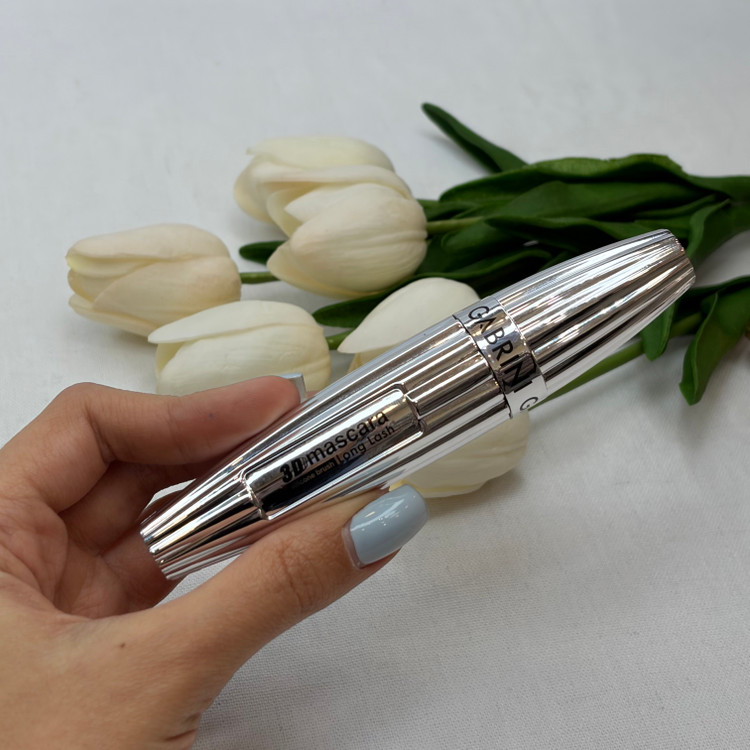 ریمل سه بعدی مخصوص مژه های بلند پوکه نقره ای