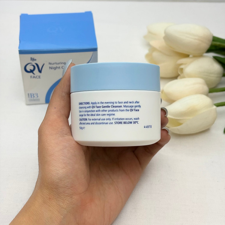 کرم صورت شبnurturing مناسب پوست های حساس وخیلی خشک و اگزمایی night cream