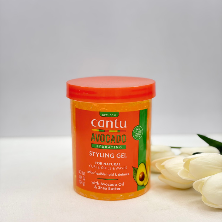 ژل مو استایلینگ و تقویت کننده ضد موخوره و آبرسان موهای فر،حلقه ای و موج دار حاوی عصاره طبیعی شی باتر و آووکادو