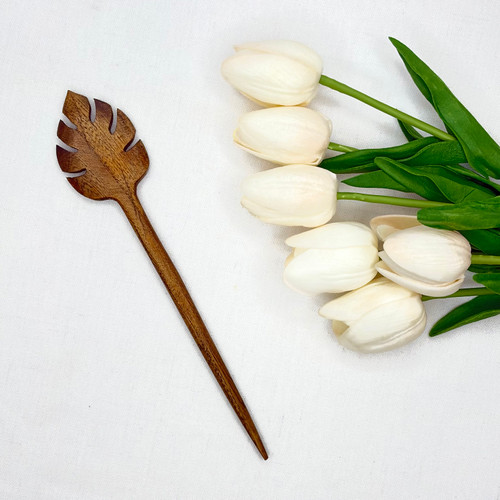 کانزاشی چوب گردوی دست ساز طرح طرح برگ