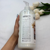 ماسک مو با آبکشی داخل حمام بیول(biol)رایحه جو مخصوص موهای خشک و وزدار،آبرسان قوی ترمیم کننده ساقه و رفع موخوره ۸۰۰میل