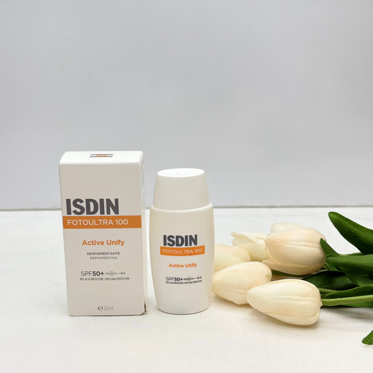 کرم ضدآفتاب بدون رنگ SPF50 مدل FOTOULTRA 100 ACTIVE UNIFY مناسب انواع پوست، حجم 50 میلیلیتر