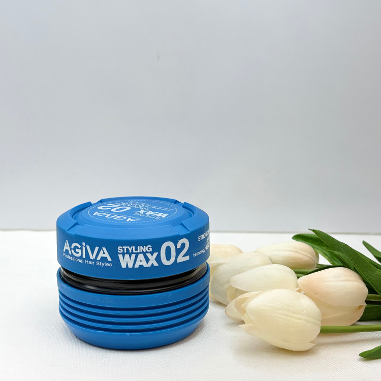 استایلینگ وکس 02 آبی Styling Wax قدرت نگه داری قوی براقیت متوسط انعطاف پذیری متوسط استایل مرتب و رسمی