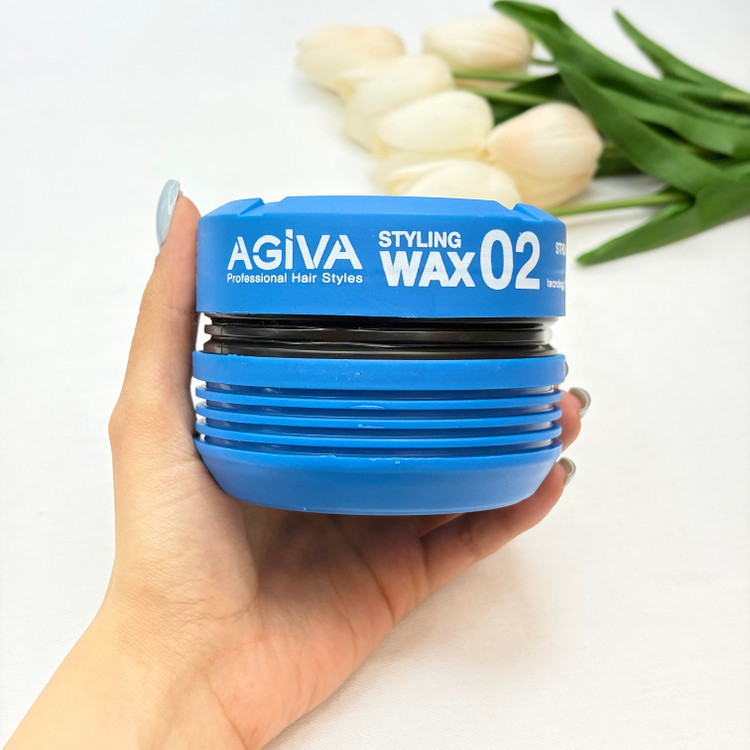 استایلینگ وکس 02 آبی Styling Wax قدرت نگه داری قوی براقیت متوسط انعطاف پذیری متوسط استایل مرتب و رسمی