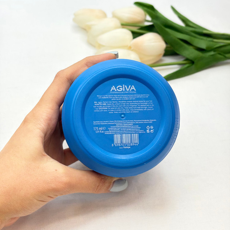 استایلینگ وکس 02 آبی Styling Wax قدرت نگه داری قوی براقیت متوسط انعطاف پذیری متوسط استایل مرتب و رسمی