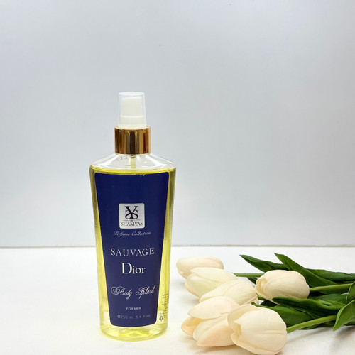 بادی اسپلش ادکلنی 250ml رایحه ساواج دیورSAUVAGE DIOR