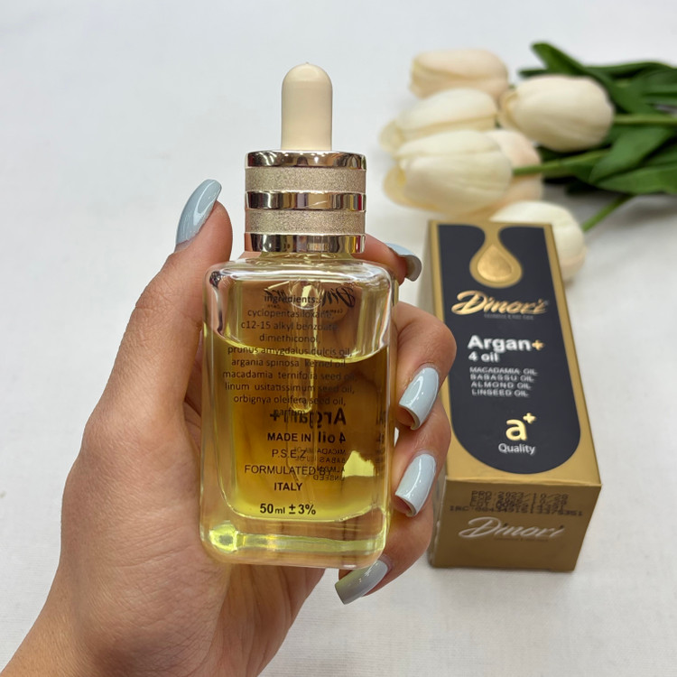 روغن آرگان چند کاره ی مو صورت و بدن دینوری حجم 100 میلی لیتر