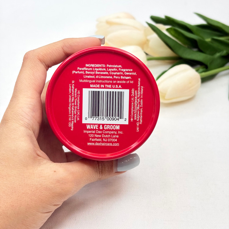 واکس مو داکس مدل قرمز 99 میل حاولی لانولین Wave And Groom