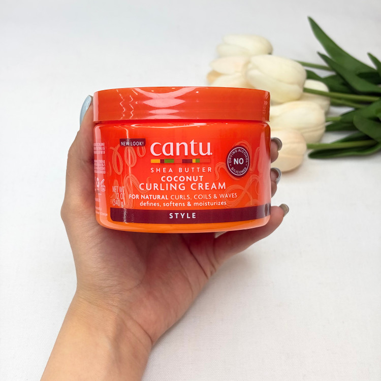 کرم مو بعد حمام شی باتر و نارگیل مدل Curling Cream وزن 340 گرم