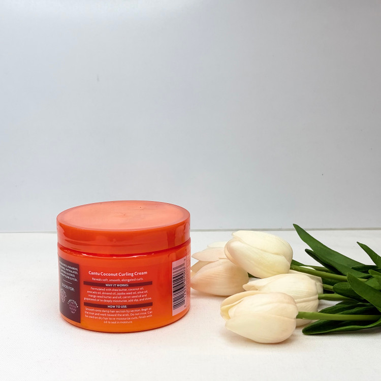 کرم مو بعد حمام شی باتر و نارگیل مدل Curling Cream وزن 340 گرم