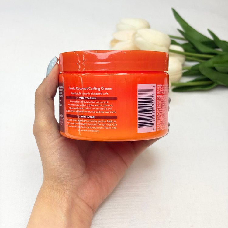 کرم مو بعد حمام شی باتر و نارگیل مدل Curling Cream وزن 340 گرم