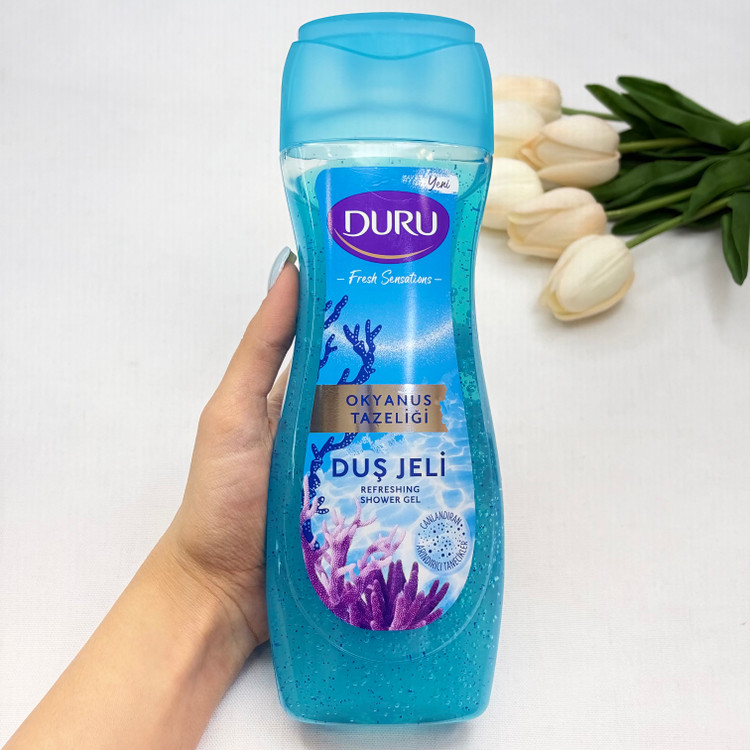 شامپو بدن اسکراب دار مدل Fresh Sensations با رایحه اقیانوس حجم 450 میلی لیتر