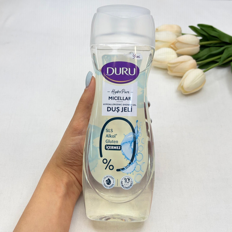 شامپو بدن سری Hydro Pure مدل میسلار بدون گلوتن و الکل حجم۴۵۰ میلی لیتر