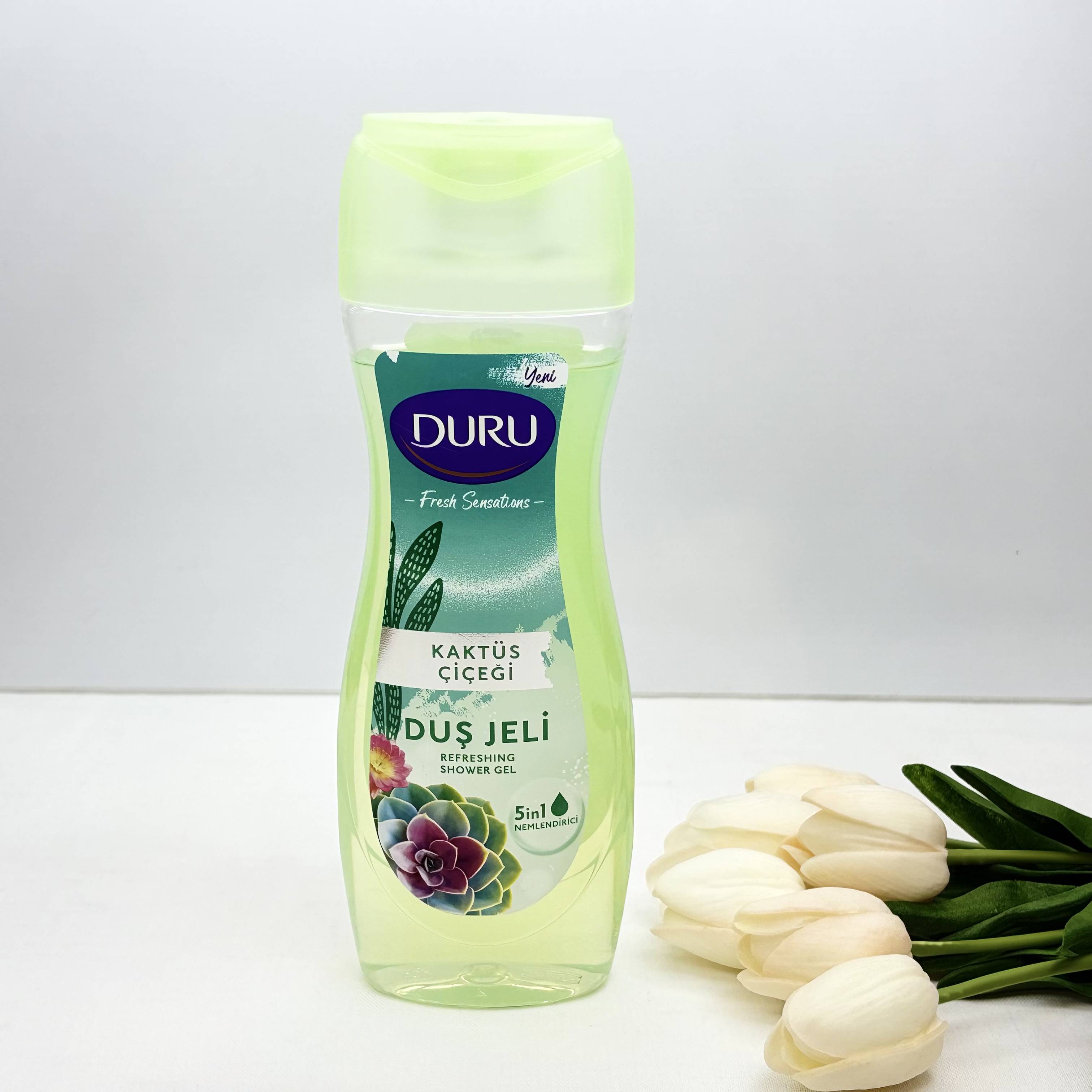 شامپو بدن مدل Fresh sensations حاوی عصاره گل کاکتوس 450میلی لیتر
