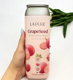 شامپو بدن کرمی رایحه Grape seed و حاوی عصاره جو دوسر LAPURE لپیور ۴۱۴میل