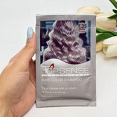 شامپو رنگ مو ژله ای ساشه ای رنگ مرواریدی شماره T.35برند تاپ سنس TOP SENSE حجم ۳۰میل