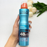 اسپری بدن ضد تعریق فاقد آلومینیوم کول پاور خنک کننده ماندگاری48 ساعته 250 میلCOOL POWER