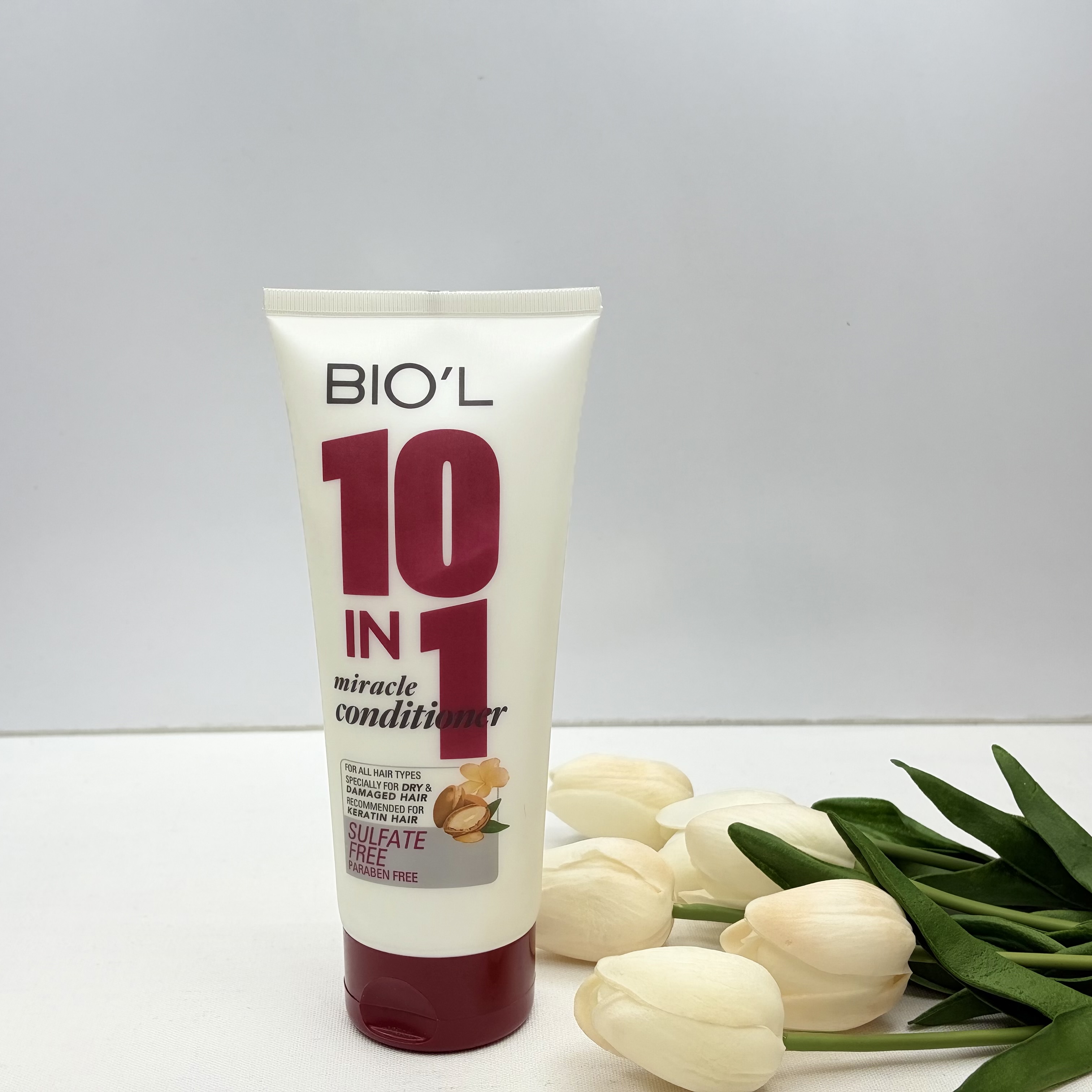 ماسک مو 10 و نرم کننده در 1 بیول BIOL تیوپی 200 میل با آبکشی مناسب موهای حالت دار ، آسیب دیده و خشک