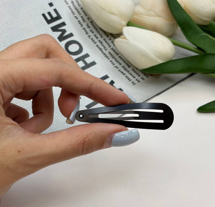 پک گیره و سنجاق مشکی ۳مدل کیفیت عالی مناسب انواع حجم مو6/5cm