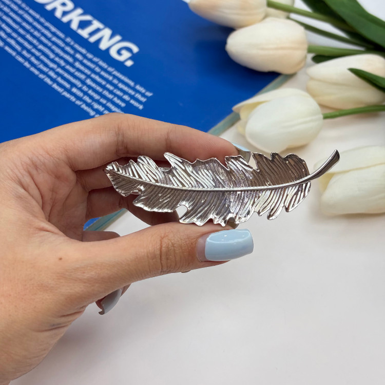 کلیپس فرانسوی فلزی طرح پر8.5cm