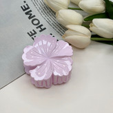 کلیپس طرح گل ختمی چینی براق خاص وارداتی با کیفیت سایز 7cm