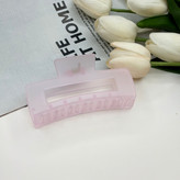 کلیپس مات یخی مستطیل توخالی وارداتی با کیفیت سایز 10cm