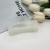 کلیپس مات یخی مستطیل توخالی وارداتی با کیفیت سایز 10cm