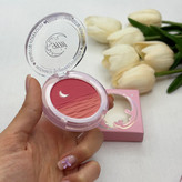 رژگونه فانتزی طرح ماه پیگمنت زیاد و باکیفیت هایلایتر شکل ماه کوچک
