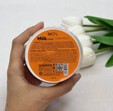 کرم مرطوب کننده دست وصورت کاسه ای بیول biol حاوی پروتئین شیر و شی باتر مناسب پوست های معمولی و خشک200میل