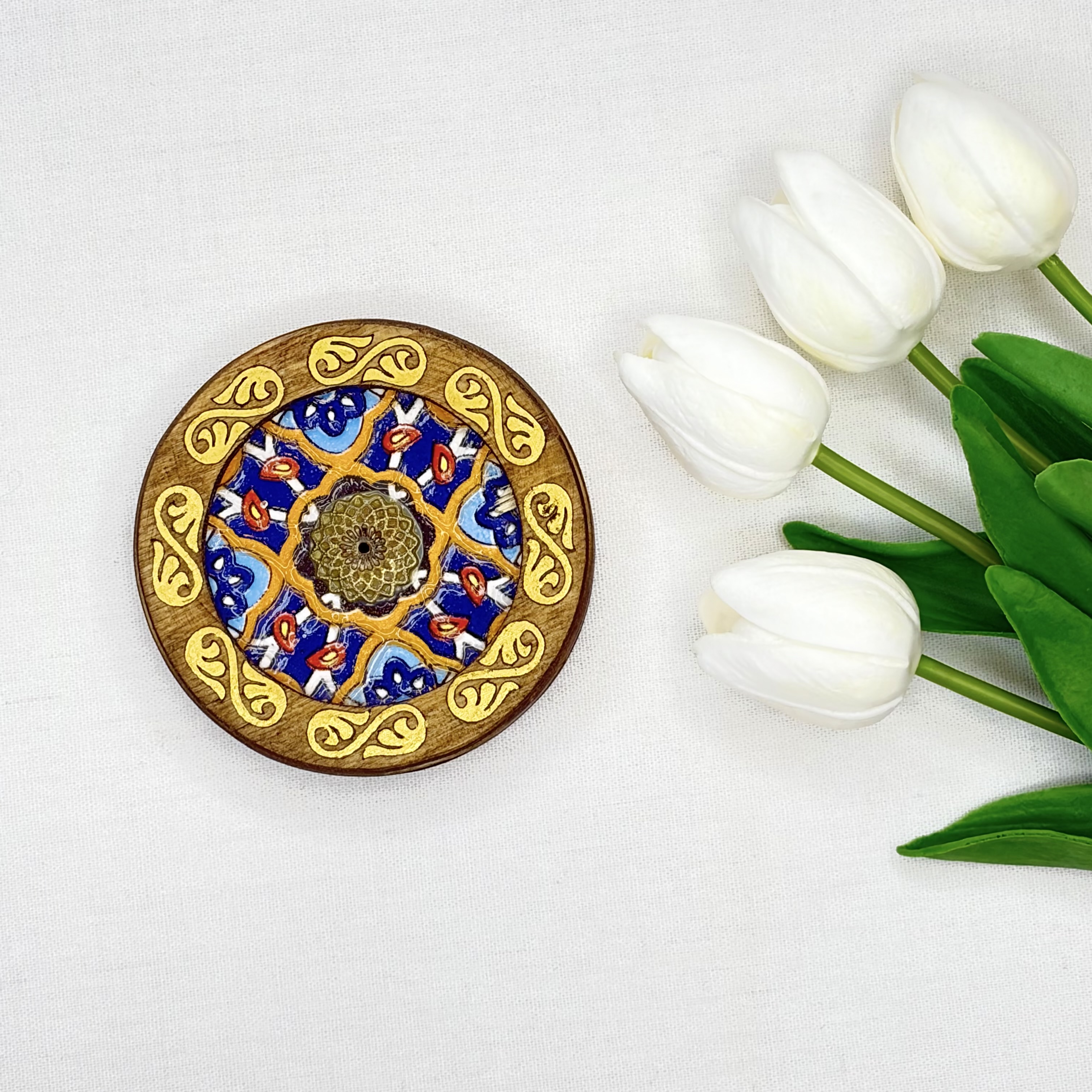 جاعودی طرح دار چوبی سرامیکی