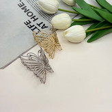 کلیپس فلزی طرح پروانه براق وارداتی با کیفیت سایز6.5cm
