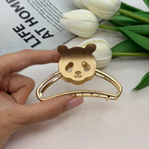 کلیپس فلزی طرح پاندا براق با کیفیت وارداتی سایز7.5cm