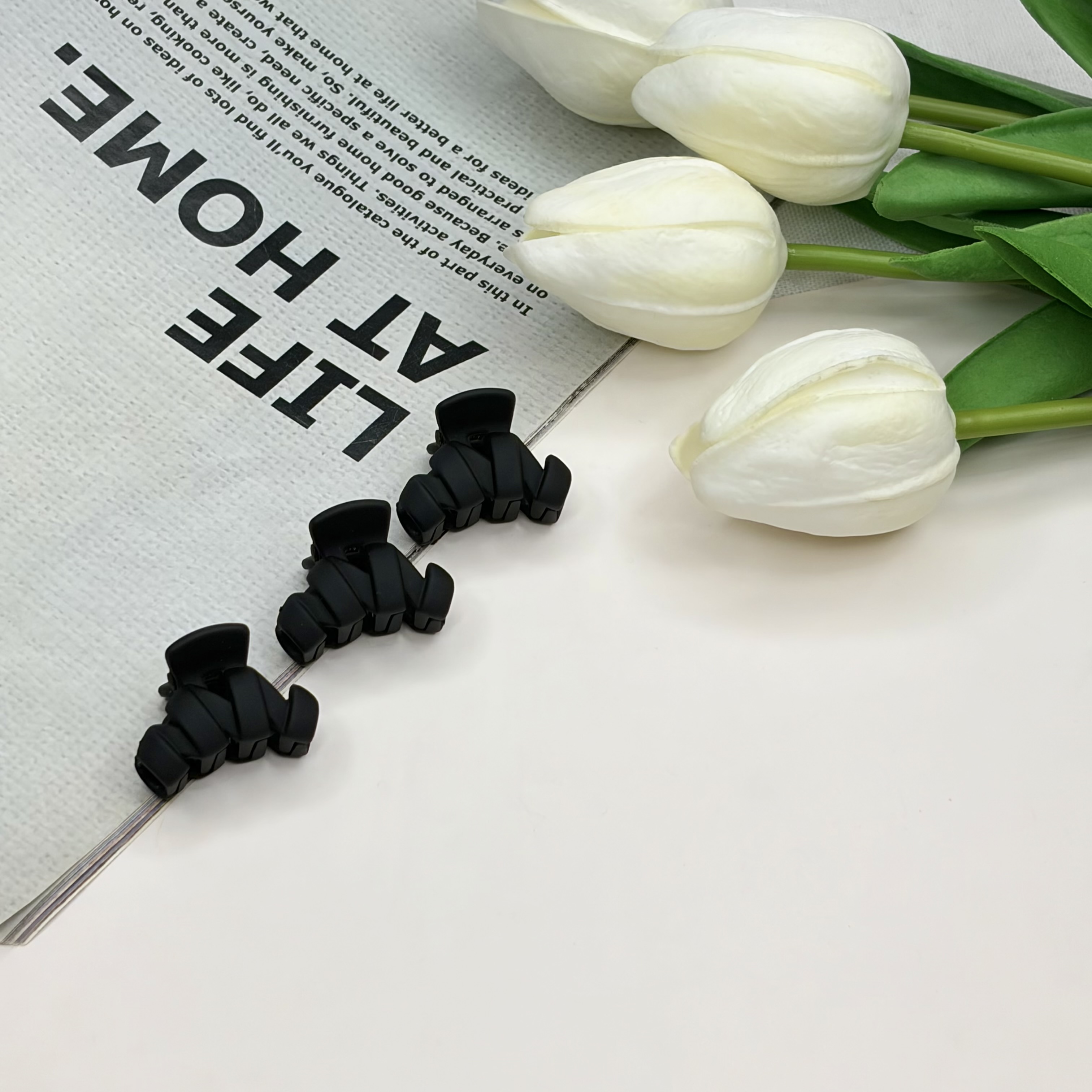 کلیپس مشکی سایز کوچک۲.۵cm