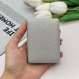 آینه جیبی دوطرفه مدل شاین دار مستطیل چرم 8.5cm در 6cm
