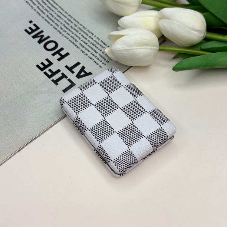 آینه جیبی دوطرفه برند الوی و گوچی مستر مستطیلی 8.5cm در 6cm