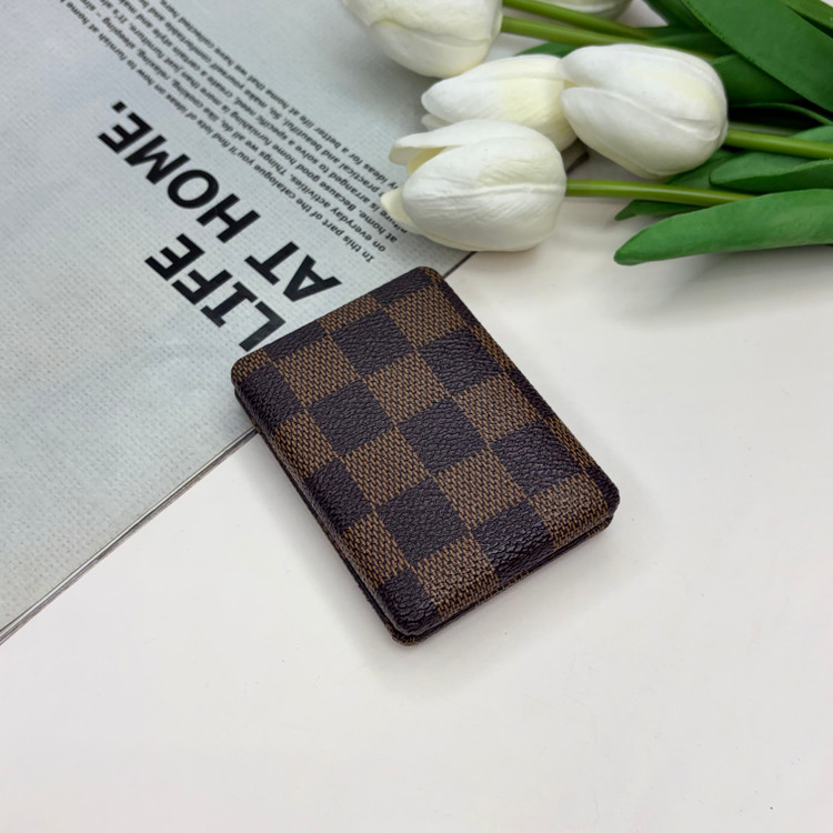 آینه جیبی دوطرفه برند الوی و گوچی مستر مستطیلی 8.5cm در 6cm