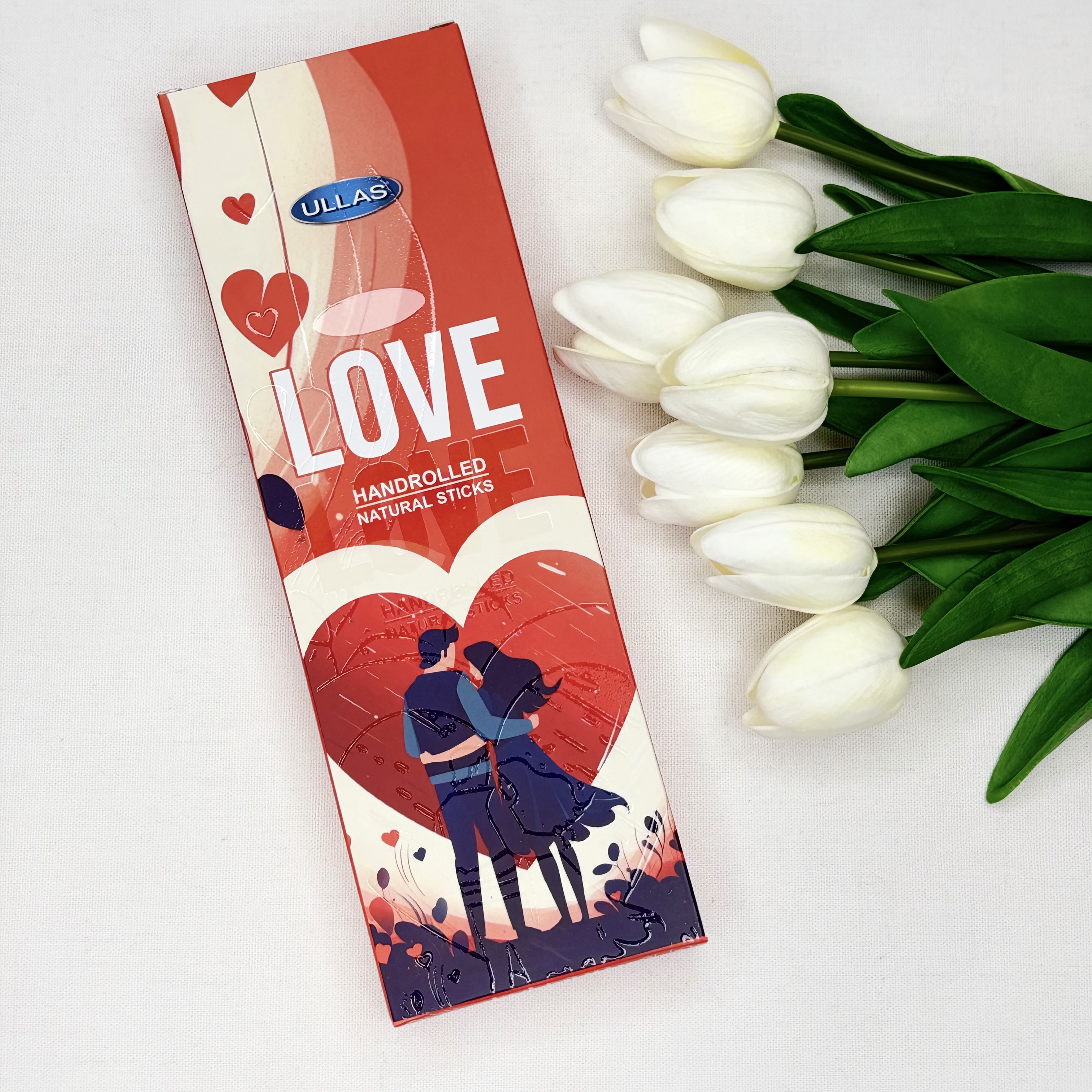 عود شاخه ای ۵۰ گرمی  دست ساز مدل Love عشق