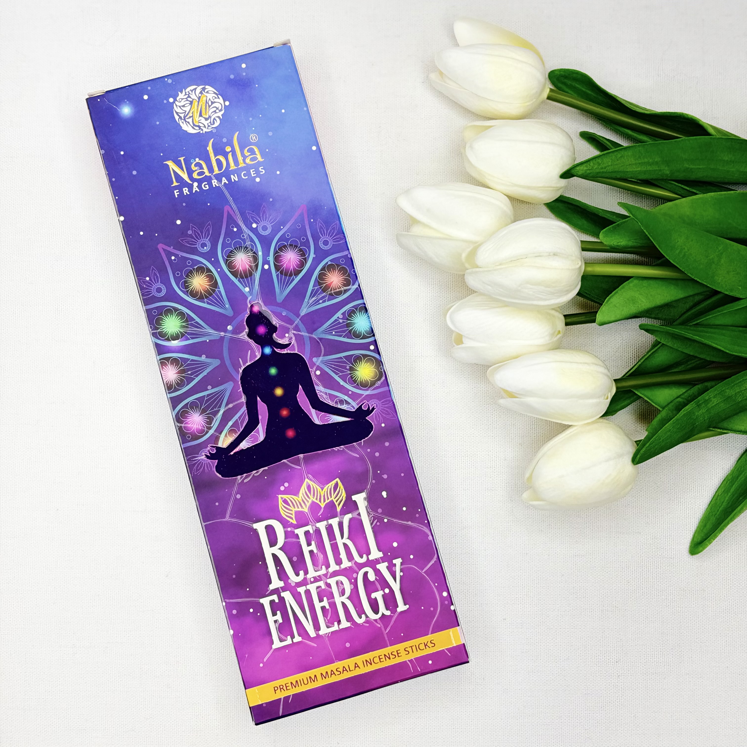 عود شاخه ای ۵۰ گرمی دست ساز مدل ریکی انرژی REIKI ENERGY