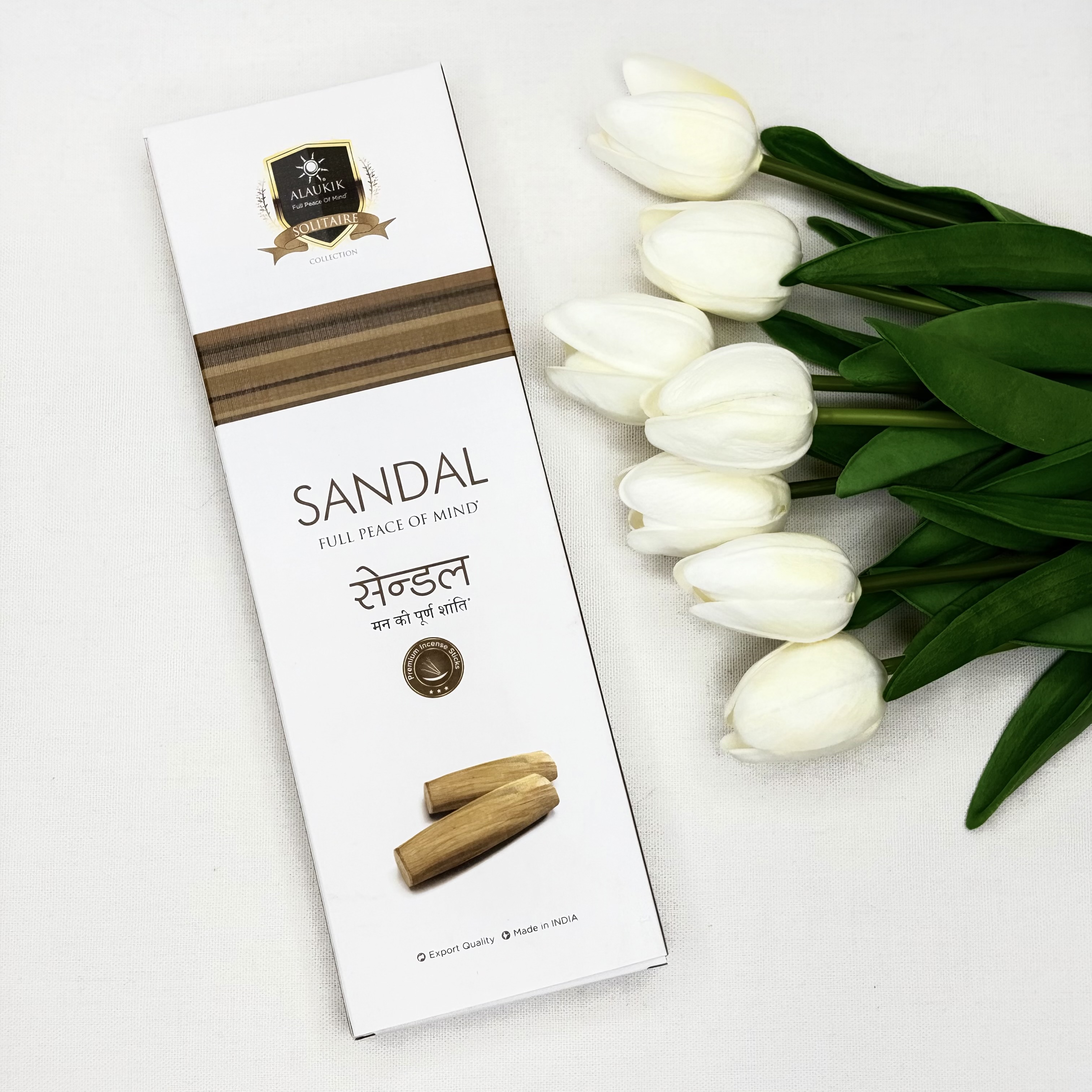 عود شاخه ای ۹۰ گرمی  دست ساز مدل صندل SANDAL