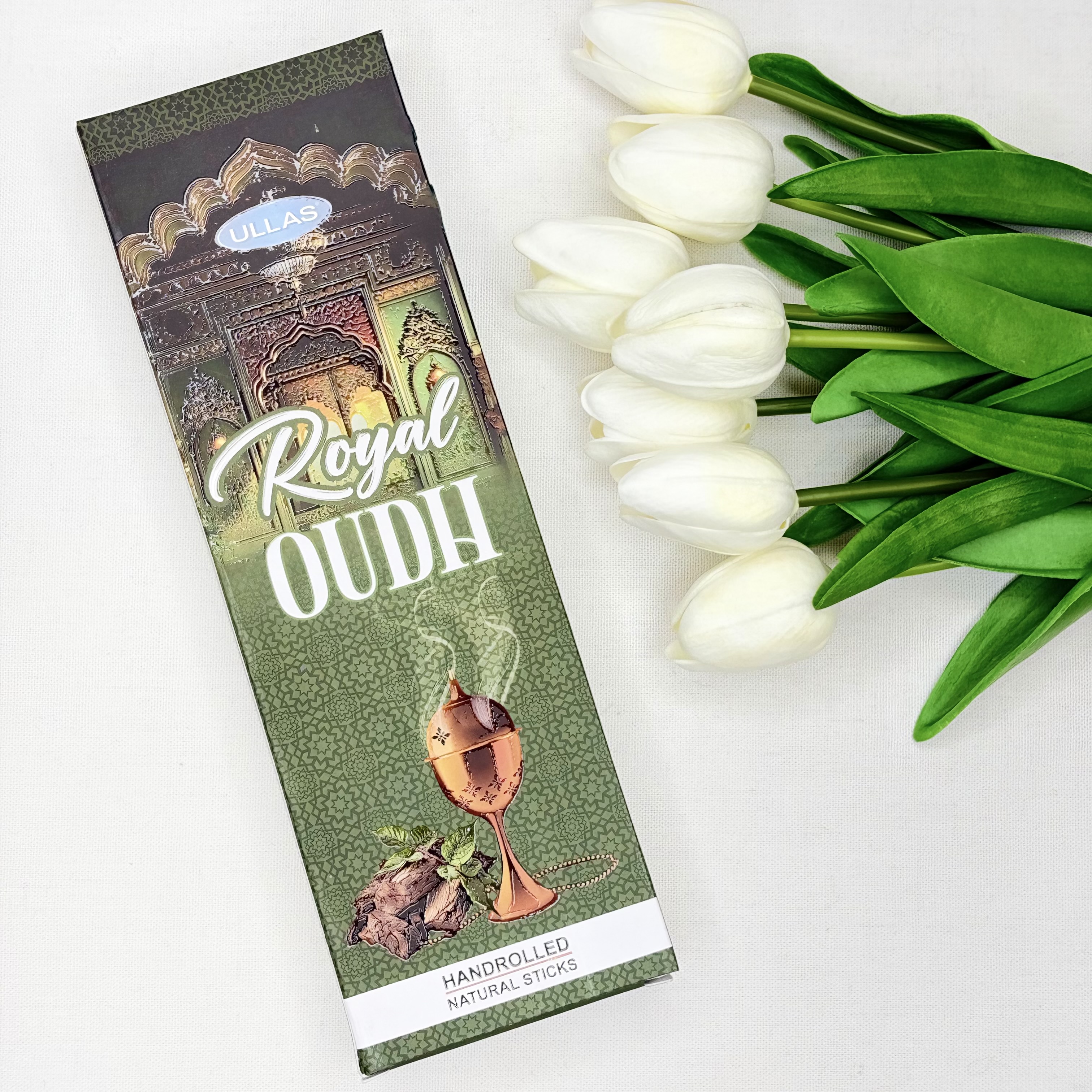 عود شاخه ای ۵۰ گرمی دست ساز مدل رویال ROYAL OUDH