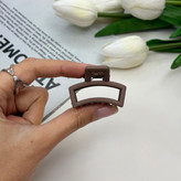 کلیپس طرح مستطیل خمیده سایز کوچک رنگ مات 3.5cm