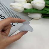 کلیپس نیم دایره سایز کوچک رنگ پاستلی یخی 3cm