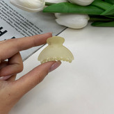 کلیپس نیم دایره سایز کوچک رنگ پاستلی یخی 3cm