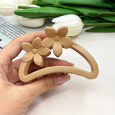 کلیپس مدل نیم دایره دوگل سایز بزرگ رنگی مات9cm