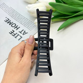 کلیپس خطی نشکن وارداتی با کیفیت رنگ های نود و مات سایز12cm